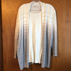 Alfred Dunner 2in1 sweater